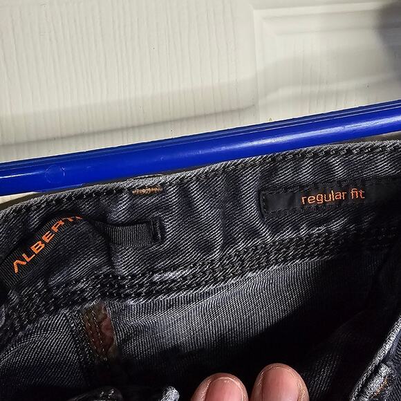 Alberto Pipe DS Dual FX Lefthand Denim Jeans – Regular Fit, Gray, Men's 36x31 - Picture 7 of 8